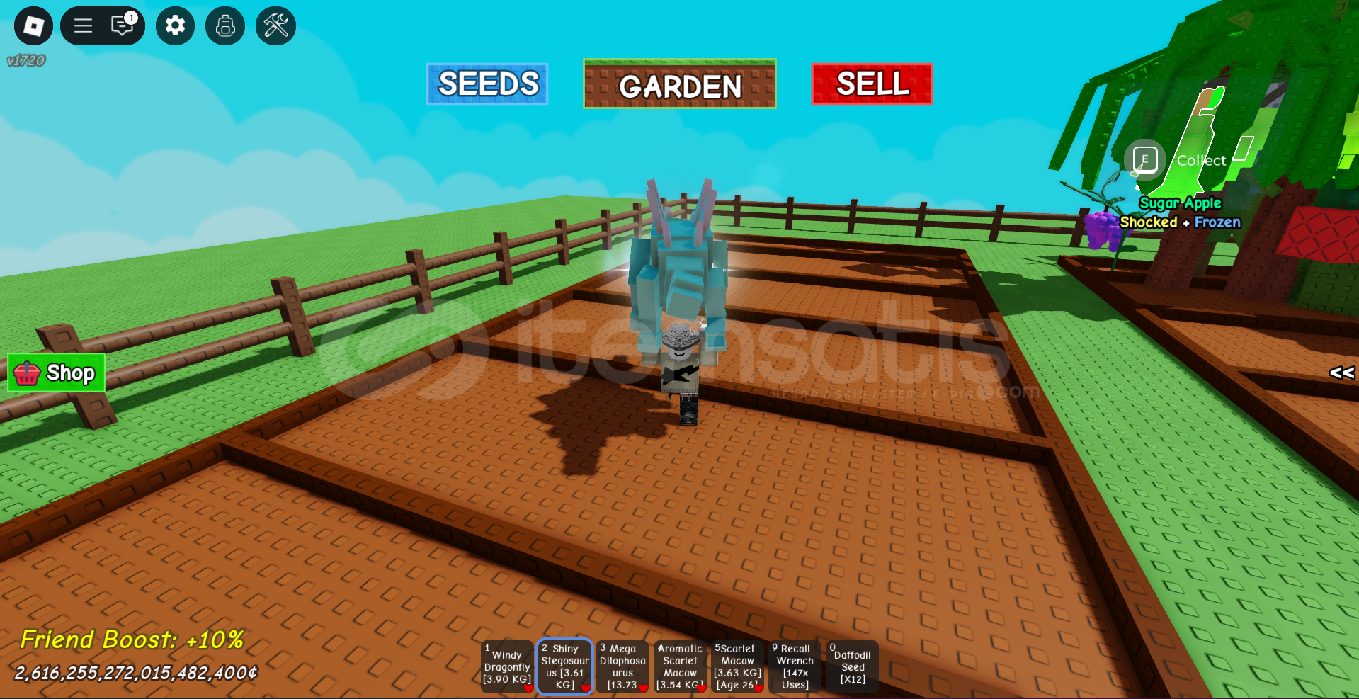 ⭐Shiny Stegosaurus Grow a Garden ⭐Shiny Stegosaurus Grow a Garden