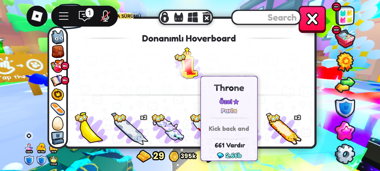 shiny throne hovarboard  shiny throne hovarboard