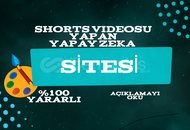 Shorts Videosu yapan Yapay Zeka Sitesi 