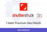 Shutterstock 1 Adet Ses/Müzik - Hemen Teslim