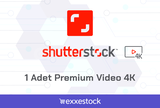 Shutterstock 1 Adet Video 4K - Hemen Teslim