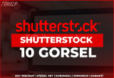 Shutterstock 10 Görsel | 30 GÜNLÜK | Sorunsuz
