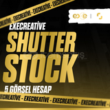 SHUTTER Stock 5 Görsel Hesap | ExeCreative