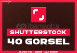 ShutterStock 40 Adet Görsel