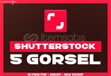 ShutterStock 5 Adet Görsel