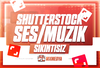 ShutterStock Ses/Müzik - 1 Adet
