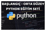  ⭐SIFIRDAN⭐Python Eğitim Seti⭐