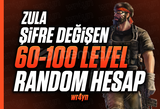 [ŞİFRE DEĞİŞEN] 60-100 LEVEL RANDOM HESAP