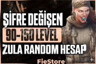 [Şifre Değişen] 90-150 LEVEL RANDOM HESAP