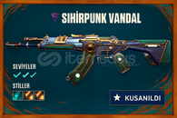 ⭐SihirPunk Vandal 120 seviye MAİNLİK HESAP! ⭐