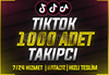 ⭐SIKINTISIZ+GARANTİLİ⭐TİKTOK 1000 ADET TAKİPÇİ