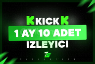 ⚡[SIKINTISIZ] KİCK 1 AY 10 İZLEYİCİ⚡[OTO]