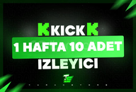 ⚡[SIKINTISIZ] KİCK 1 HAFTA 10 İZLEYİCİ⚡[OTO]
