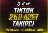 ⭐SIKINTISIZ⭐TİKTOK 250 ADET TAKİPÇİ