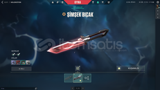 ⭐ ŞİMŞEK BIÇAK + VANDAL PHANTOM SKİNLİ ⭐ ⭐ ŞİMŞEK BIÇAK + VANDAL PHANTOM SKİNLİ ⭐