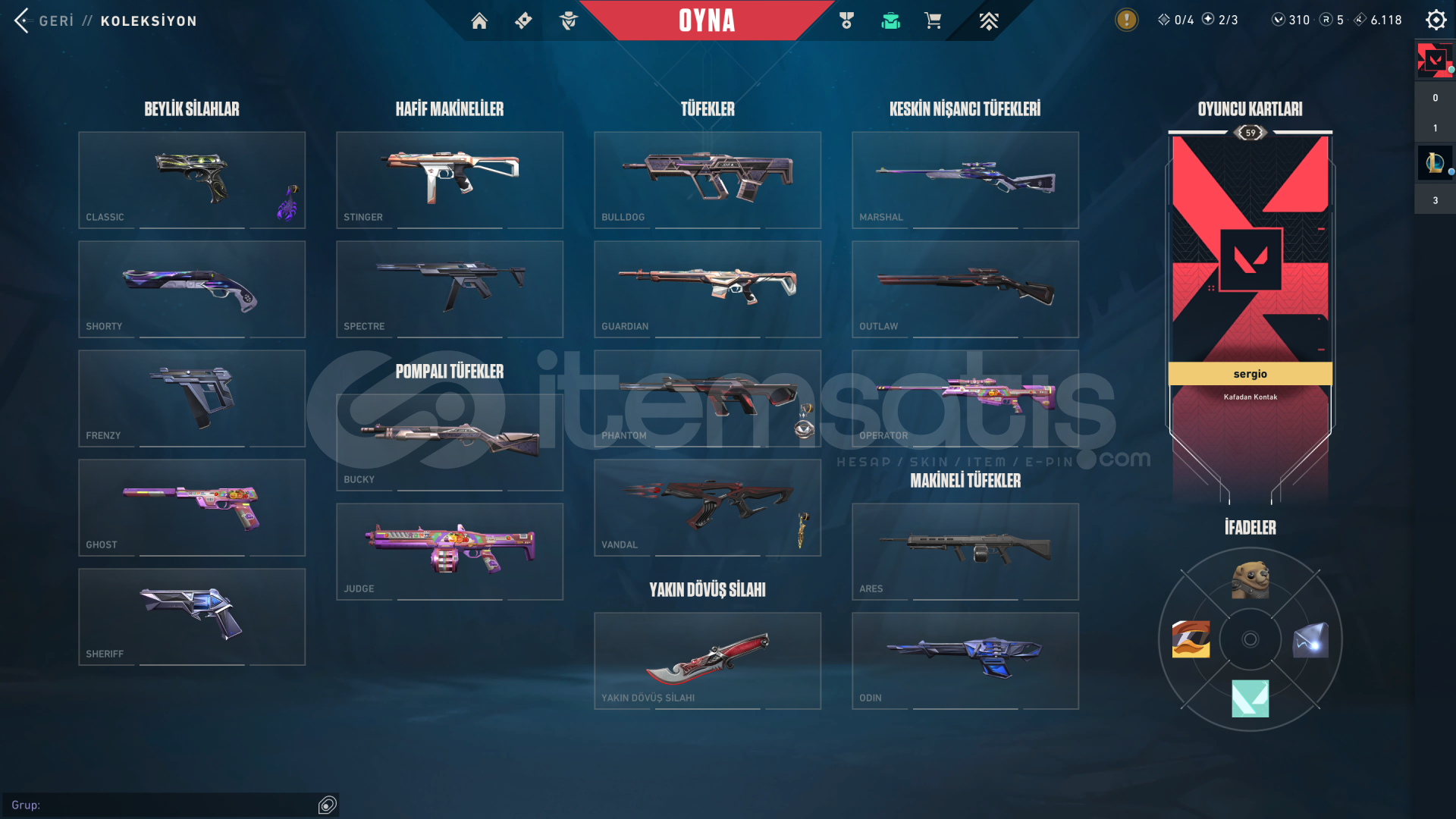 ŞİMŞEK SETLİ EVRİM CYRAX VANDALLI BETA BIÇAKLI ŞİMŞEK SETLİ EVRİM CYRAX VANDALLI BETA BIÇAKLI