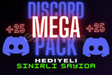 | SINIRLI SAYIDA | Discord Mega Pack