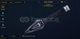 SINIRSIZ ALİEN K2023 KOLEKSİYONLUK