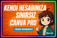 ⭐️☘️SINIRSIZ Canva Pro❤️Kendi Hesabınıza❤️