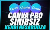 ⭐️[SINIRSIZ] CANVA PRO / KENDİ HESABINIZA