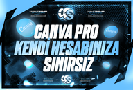 ⭐️[SINIRSIZ] CANVA PRO | KENDİ HESABINIZA⭐️