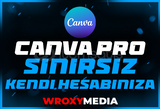 ⭐️SINIRSIZ CANVA PRO + KENDİ HESABINIZA⭐️