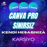 ⭐️ SINIRSIZ CANVA PRO⭐️KENDİ HESABINIZA⭐️ 