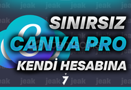 [SINIRSIZ] CANVA PRO - KENDİNE HESABINA
