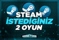  ⚡ 7/24 OTO | STEAM İSTEDİĞİNİZ 2 OYUN 
