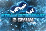 SINIRSIZ DESTEK | STEAM İSTEDİĞİNİZ 2 OYUN 