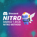 SINIRSIZ DİSCORD 1 AYLIK NİTRO METHOD!