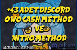 sınırsız discord nitro+owo method+garantili