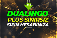 Kendi Hesabınıza Sınırsız Dualingo Plus