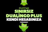 ⭐SINIRSIZ DUALİNGO PLUS [SİZİN HESABINIZA]⭐