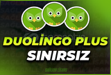 Sınırsız | Duolingo Plus(Kendi Hesabınıza)