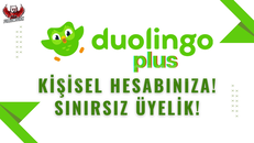 SINIRSIZ Duolingo Plus - Kişisel Hesap