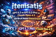 Sınırsız erişim Gpt-5.2-pro,Claude opus-4-5 vb