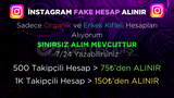 SINIRSIZ FAKE HESAP ALINIR