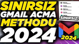 ⭐(SINIRSIZ) GMAİL AÇMA METHODU 2024⭐