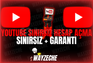⭐SINIRSIZ HESAP AÇMA METHOD YOUTUBE⭐[En uygunu]