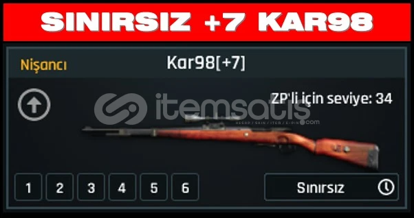 +7 SINIRSIZ KAR98 BU FİYATA YOK +7 SINIRSIZ KAR98 BU FİYATA YOK