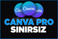 ⚡[SINIRSIZ] KENDİ HESABINIZA CANVA PRO⚡