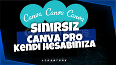 ⭐️SINIRSIZ KENDİ HESABINIZA CANVA PRO⭐️