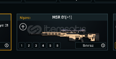 Sınırsız MSR 01 Sınırsız MSR 01