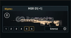 SINIRSIZ MSR-01 (BU FİYATA YOK)