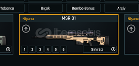 SINIRSIZ MSR-01 (BU FİYATA YOK)