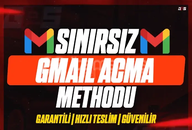 SINIRSIZ NUMARASIZ GMAİL AÇMA METHODU 