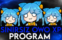 ⭐️ SINIRSIZ OWO LEVEL XP KASMA PROGRAMI 