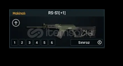 SINIRSIZ RS-S1 (BU FİYATA YOK)