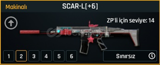 SINIRSIZ SCAR-L +6